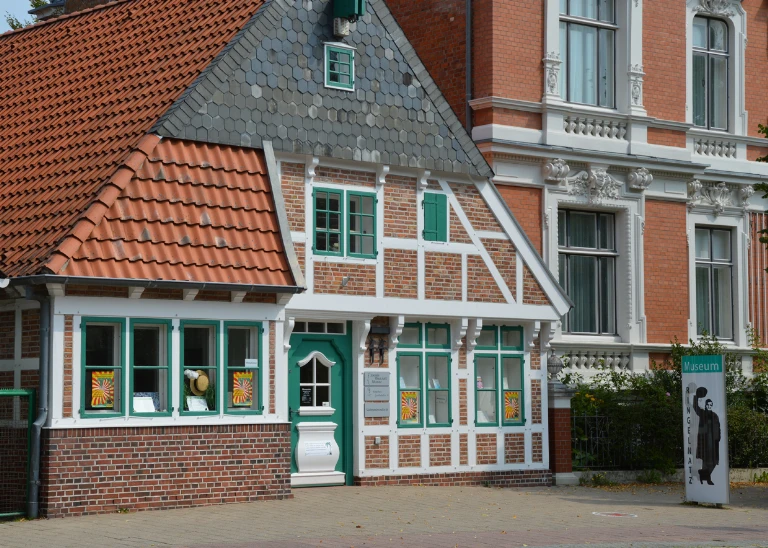 Blick auf das Ringelnatz-Museum in Cuxhaven